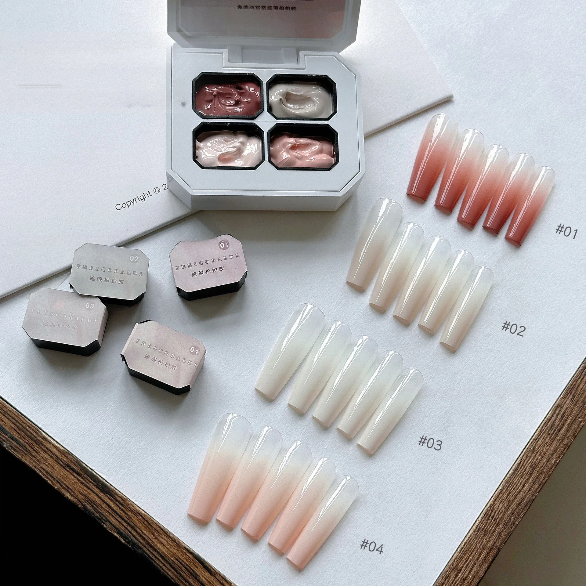 

4 цвета телесного цвета, гель-лак для ногтей с высокой насыщенной толстой краской, градиентный лак для ногтей, гель-блеск, натуральный и нежный