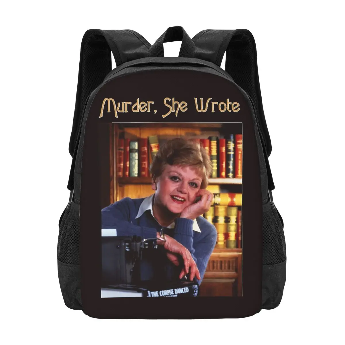 

Murder She Wrote Love Jessicass Fletcher Backpack Hot Sale Daypack Large Capacity BookBag School Bag Shoulder Bags for Men Women