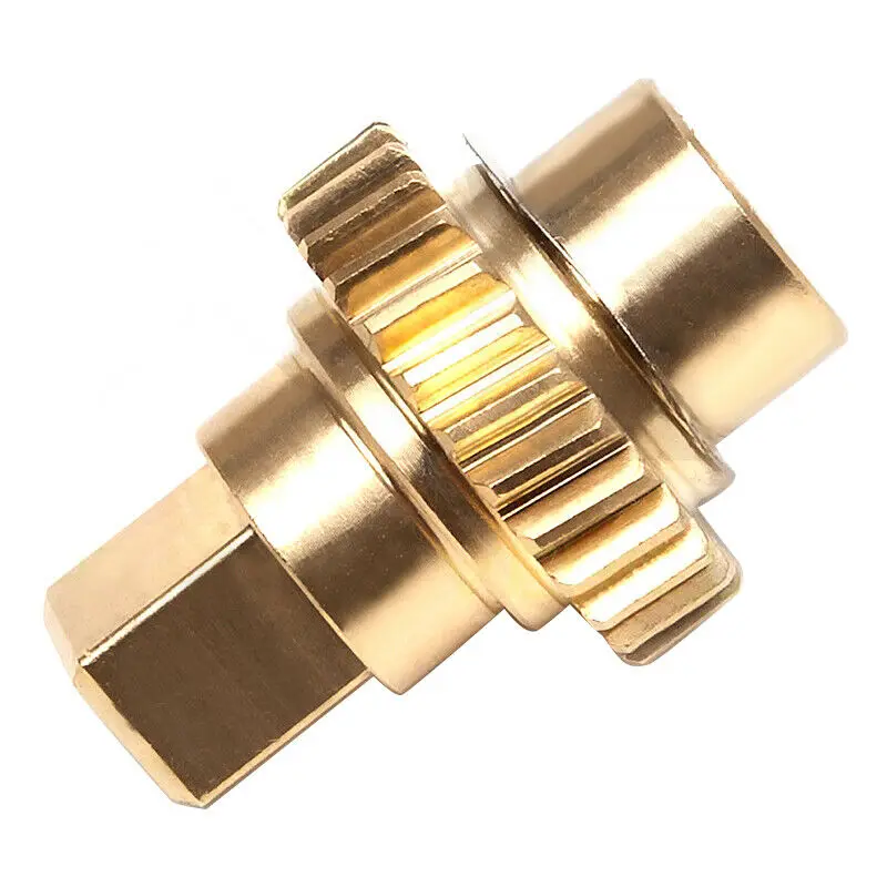 2/4pc Twin Top Roof Motor Winglet Cog/Gears Brass For Vauxhall Opel Astra Brass Cog 93188313 13297951 13297952 93188314