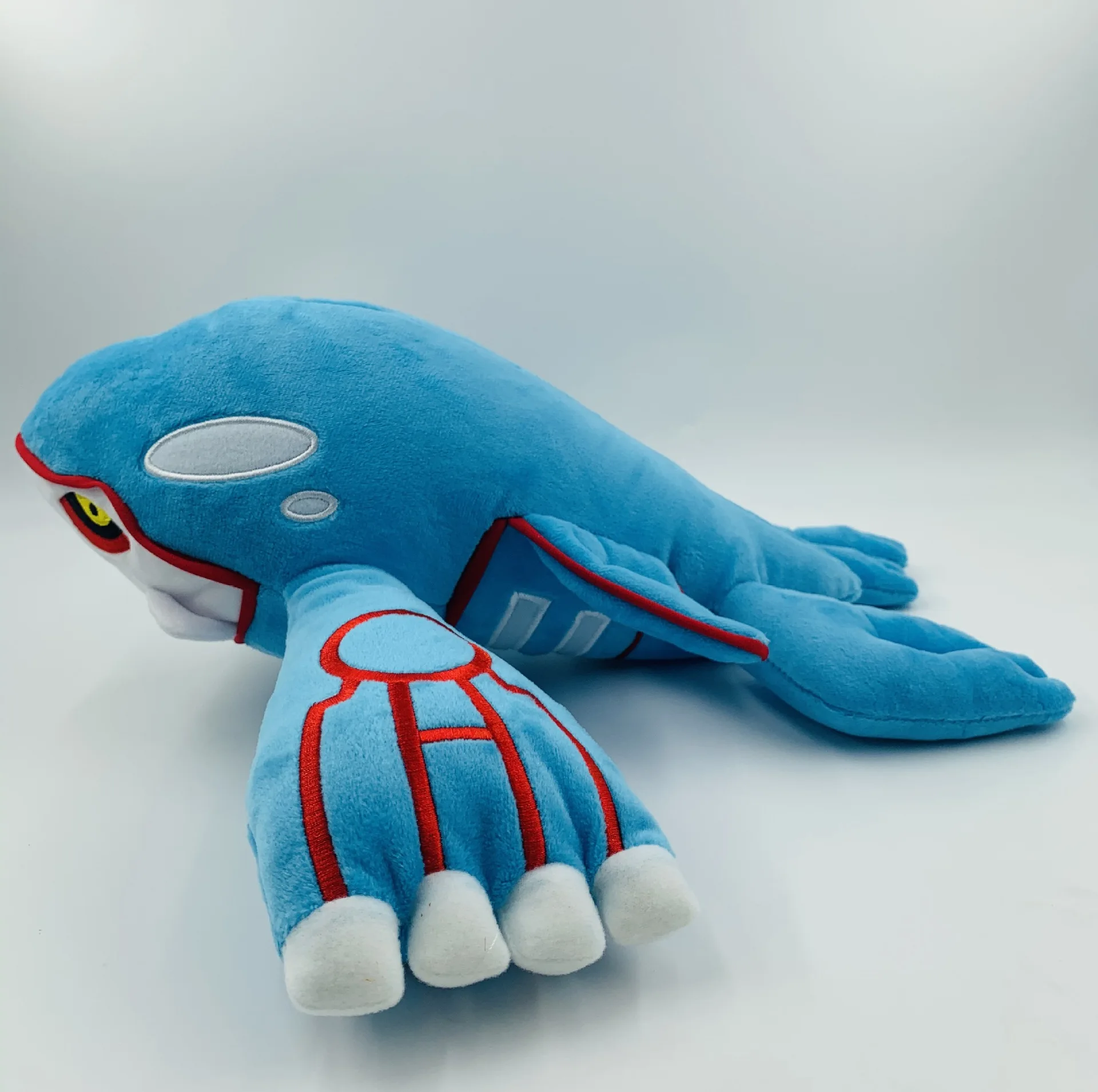 22-48cm Pokemon Kyogre Plush Toys Big Size Cartoon Kyogre Plush Doll Soft Stuffed Anime Elf Pillow Birthday Gift For Children