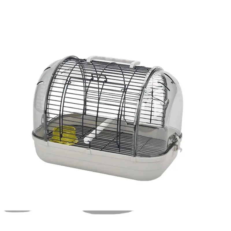 

Portable Carrier Parrot Bird Cages Large Transparent Outdoors Budgie Bird Cages Acrylic Breeding Jaula Pajaro Products WZ50BC