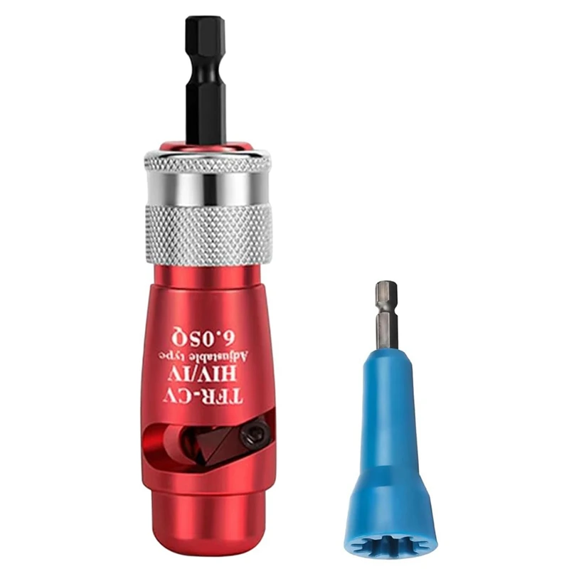 Descascador de fio elétrico, twister de porca de ferramenta de torção de fio portátil para broca, descascamento de cabo e conector de descascamento durável-6.0