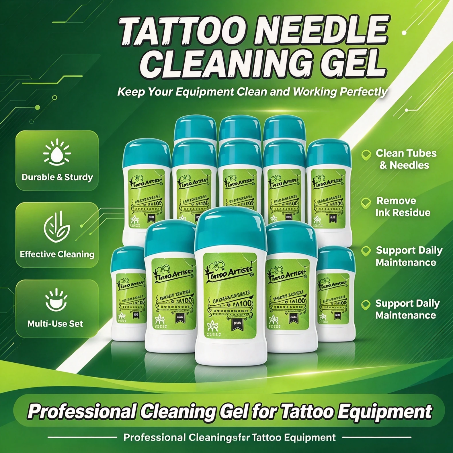 NARKASY Tattoo Aftercare Kit Vitamin A D Ointment with Cling Film for Eyebrow Microblading Lip Eyeliner PMU Tattoo Studio