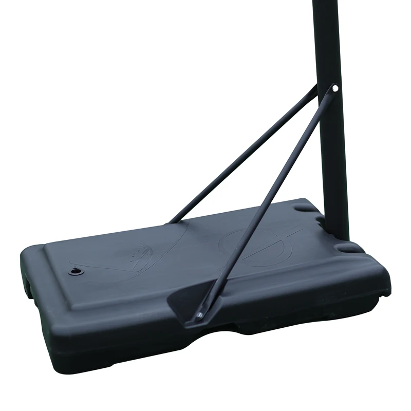 فوز YTYIN. ماكس كرة السلة المحمولة هوب ارتفاع قابل للتعديل 4.9ft-10ft كرة السلة حامل اللوحة الخلفية نظام للشباب والكبار