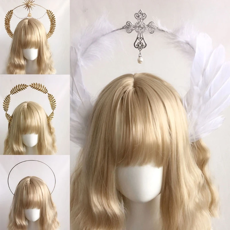 652F s para Sun Godmother's Light Gothic Cosplay Party Headb