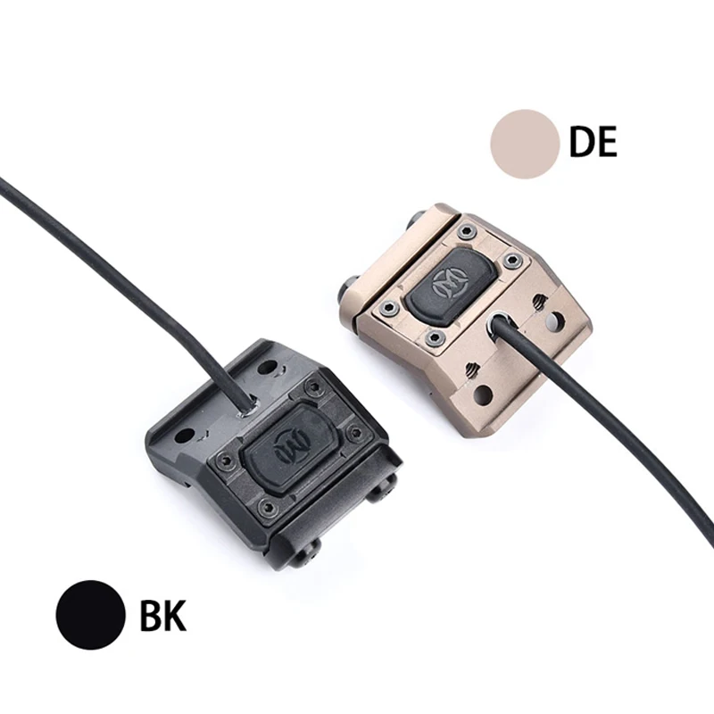 Unidad Táctica ModButton, interruptor remoto de presión para Surefir M300, M600, DBAL-A2, PEQ15, eapon, luz, compatible con m-lok, Keymod, Airsoft