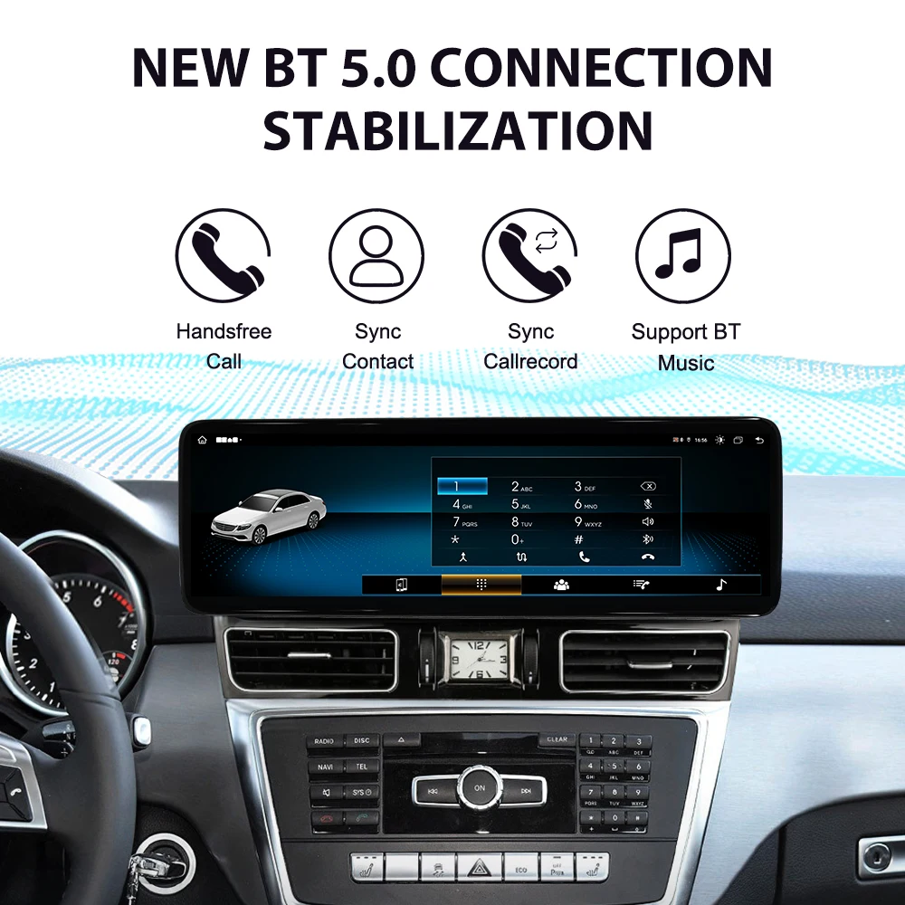 Auto Andriod 13 Carplay Navi For Mercedes Benz ML 2013 2014 2015 Car Radio 14.9 