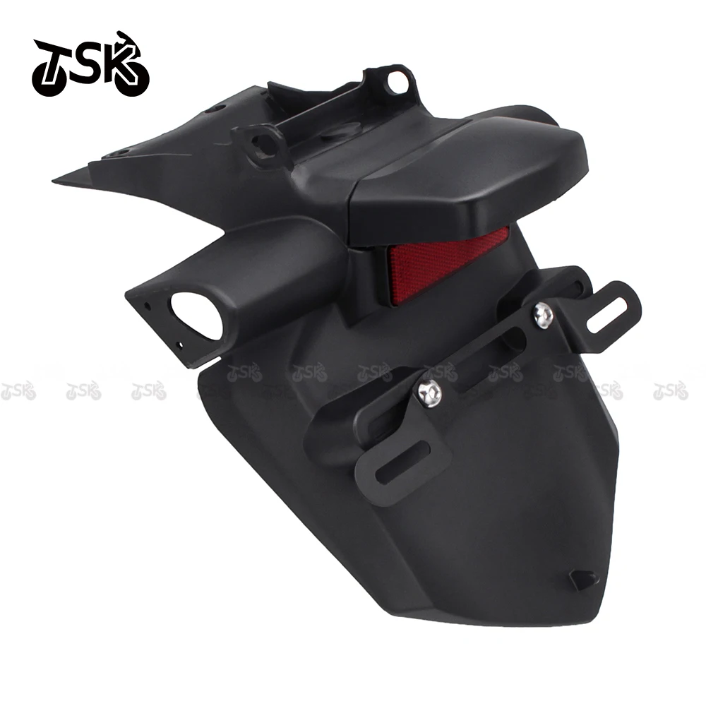 Rear Fender For Yamaha FZ600 FZ6N FZ 600 FZ6 FZ6S 2004-2009 2005 2006 2007 2008 Mudguard License Plate Turn Light Holder Frame