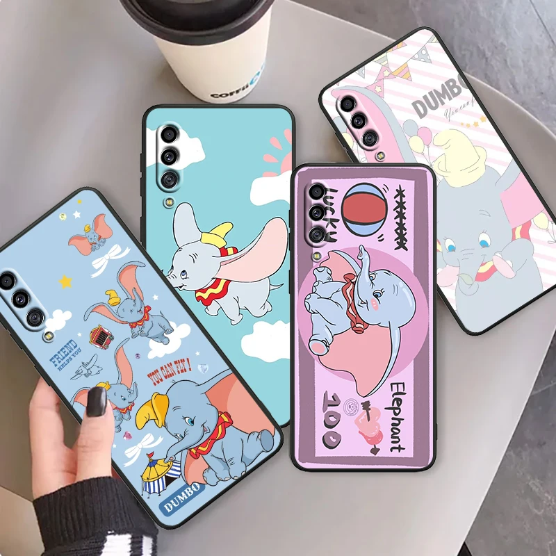 

Dumbo Disney Cartoon Fashion For Samsung A53 A52 A33 A32 A51 A71 A21S A13 A73 A50 A22 A23 A03 A72 A54 A12 5G Black Back