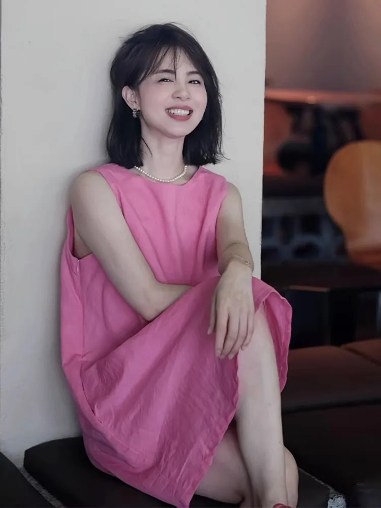 سترة نسائية وردية فضفاضة غير رسمية Dr Faionable متعددة الاستخدامات بالإضافة إلى حجم ملابس مريحة للتنفس للصيف للحماية من الشمس