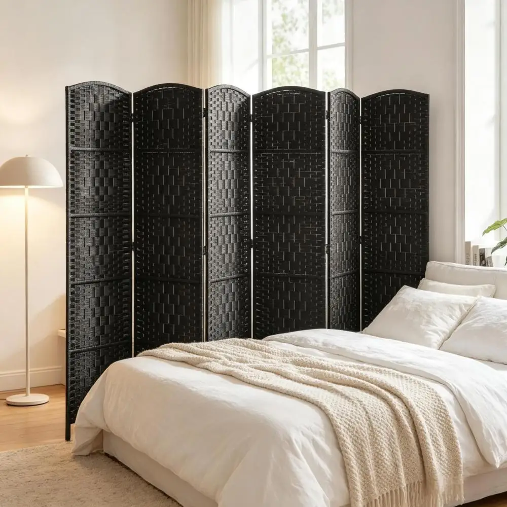 Stylish Room Divider,Wicker Room Divider,Folding Privacy Screen