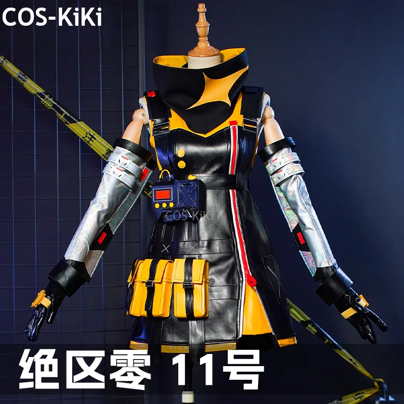 COS-KiKi Zenless Zone Zero Soldier 11 Game Suit Lovely Uniform Cosplay Costume Halloween Party Role Play Outfit Women XS-XXL