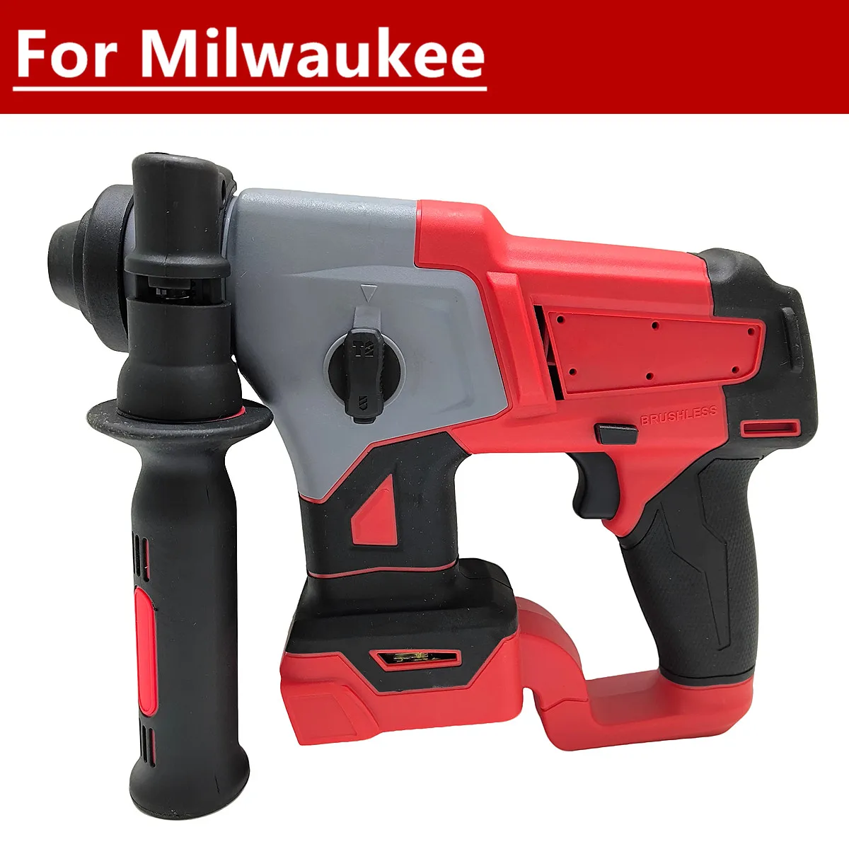 

Brushless Rotary Hammer Drill Cordless Electric Impact Hammers SDS PLUS Power Tool For Milwaukee 18V Battery