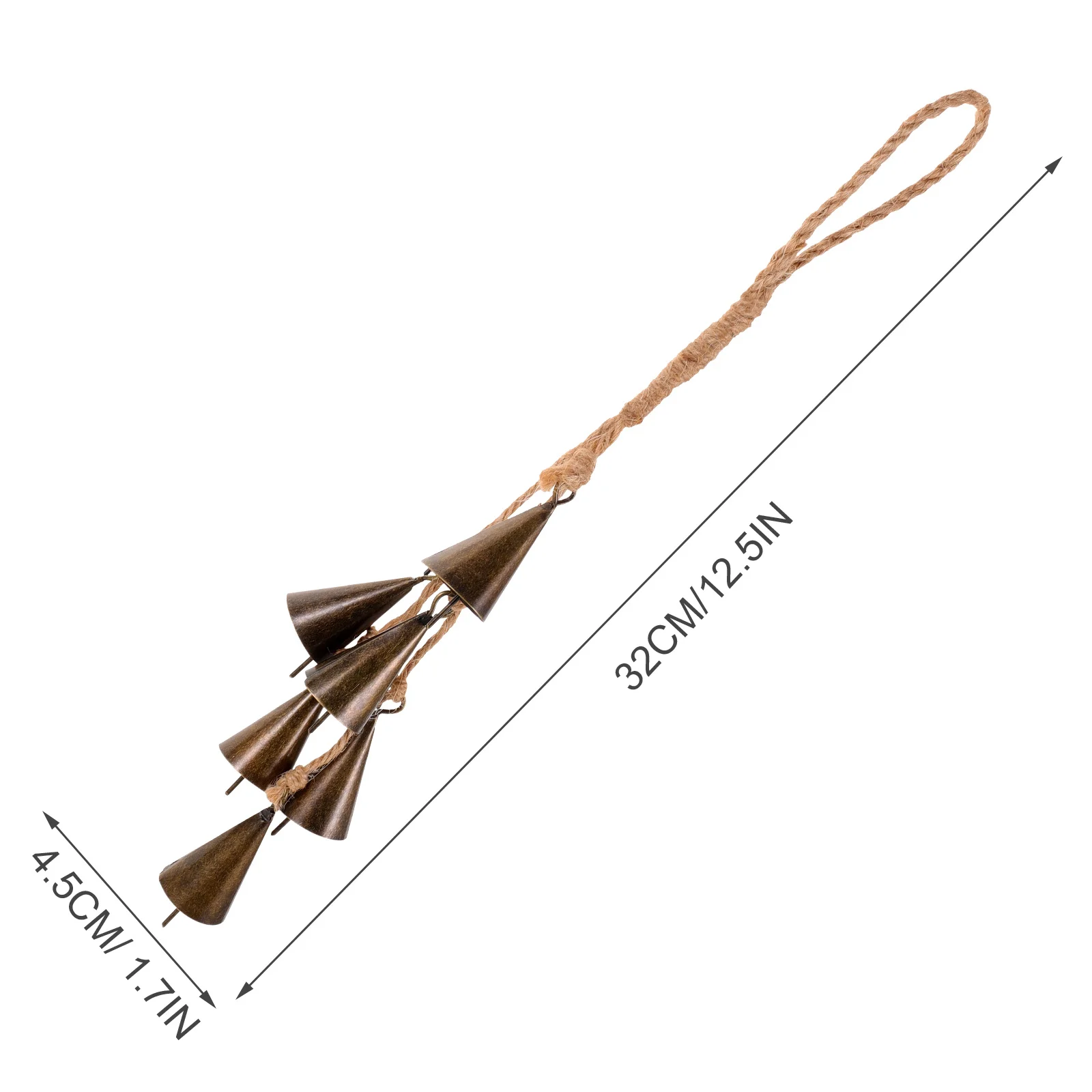 جرس الساحرة الرياح الرنين ديكور معلق تصميم فريد من نوعه باب الصوت هش المنزل مكتب سيارة مهرجان جو جرس الساحرة #1