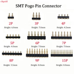 Cltgxdd 1piece SMT DIP Pogo pin connector Pogopin battery spring loading contact test probe power charging head pin 2.54