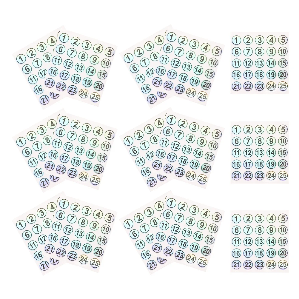 

Водостойкие наклейки с номерами 1-25, самоклеящиеся, устойчивые к разрыву наклейки для бутылок, чашек, контейнеров, маркировки для дома, спортзала и офиса