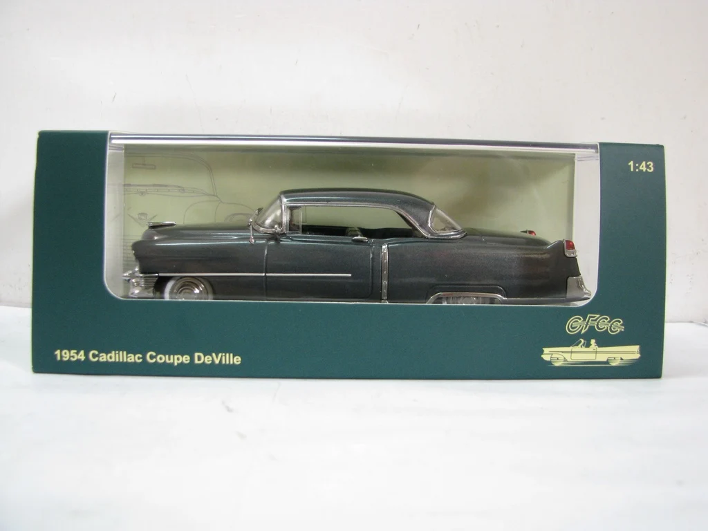 Pressofuso in scala 1:43 GFCC 1954 Cadillac Coupe DeVille Modello di auto in lega Giocattolo da collezione Regalo Souvenir Display Ornamento