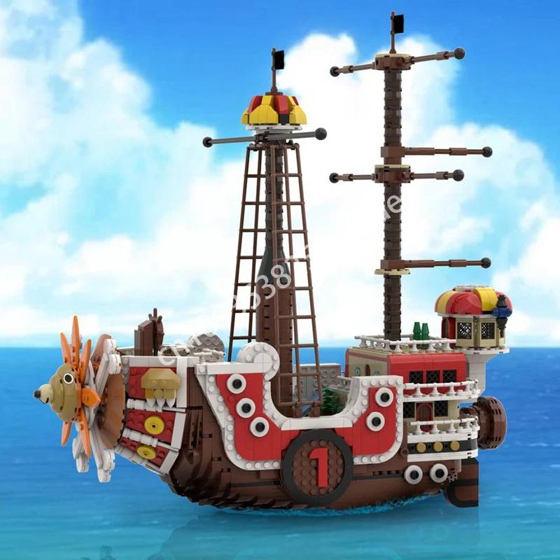 

2015pcs MOC Thousand Sunny Grand Line Building Blocks creativity collector Christmas toy Gift Creative STEAM Learning