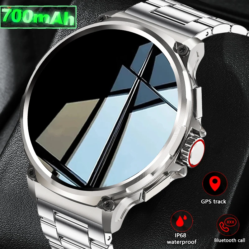 

2025 New V69 1.85 Inch HD Bluetooth Call 710mAh Smart Watch Men Sports Fitness Tracker Heart Monitor Smartwatch For Android IOS
