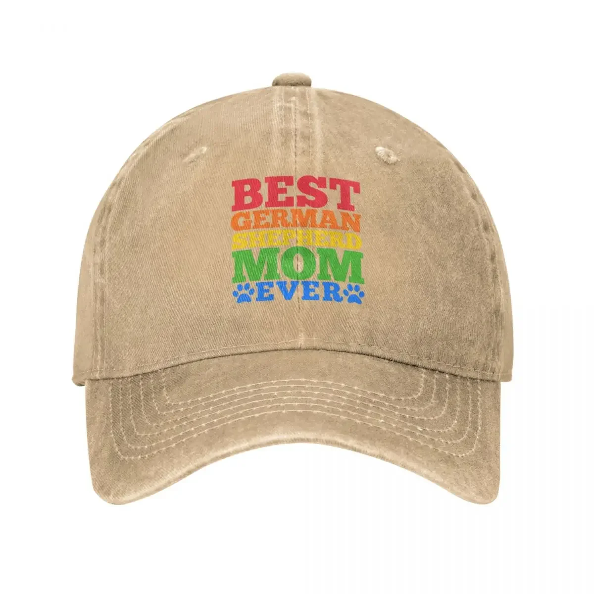 

Best German Shepherd Mom Ever Baseball Cap Beach Outing Vintage Hat Beach Caps For Women Men'S