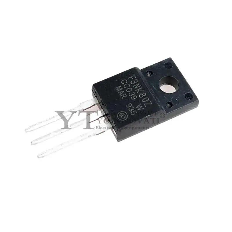 

10piece/lot STF3NK80Z F3NK80Z 3A 800V F