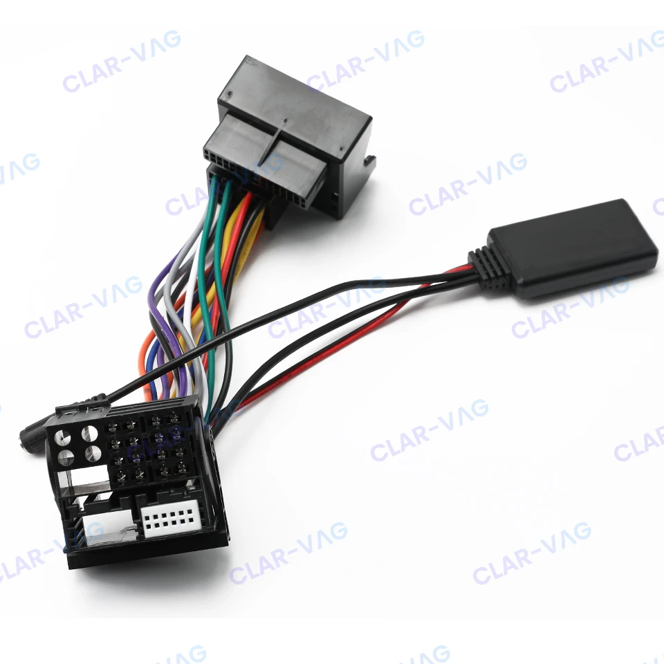 Receptor Bluetooth 5.0 Módulo com Cabo Adaptador, Entrada AUX, Plug and Play, apto para Peugeot 207, 307, 407, 308