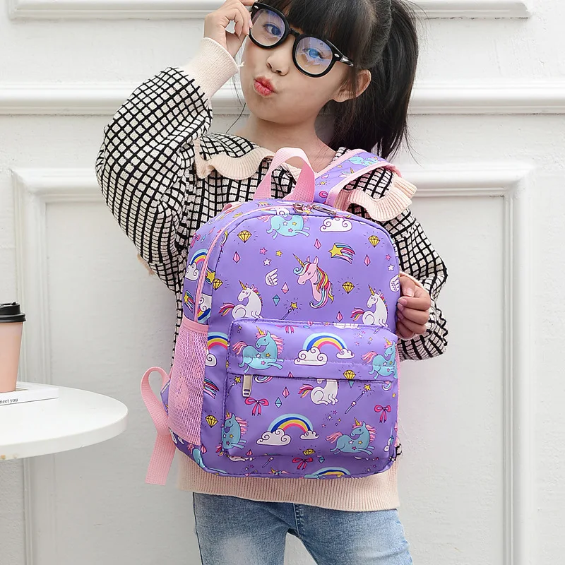 Kinder Rucksack Cartoon Rucksack niedlichen Mädchen Rucksack Kleinkind Rucksäcke Einhorn Rucksäcke für Mädchen Kinder Taschen für Mädchen сумка женская