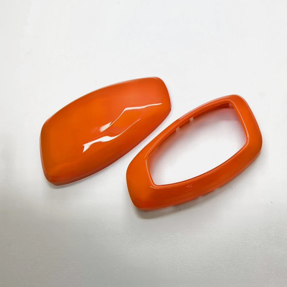 

Оранжевый сменный корпус-чехол для ключа, жесткий пластиковый чехол для пульта ДУ для Ford Focus 3 4 ST Mondeo MK3 MK4 Fiesta Fusion Kuga