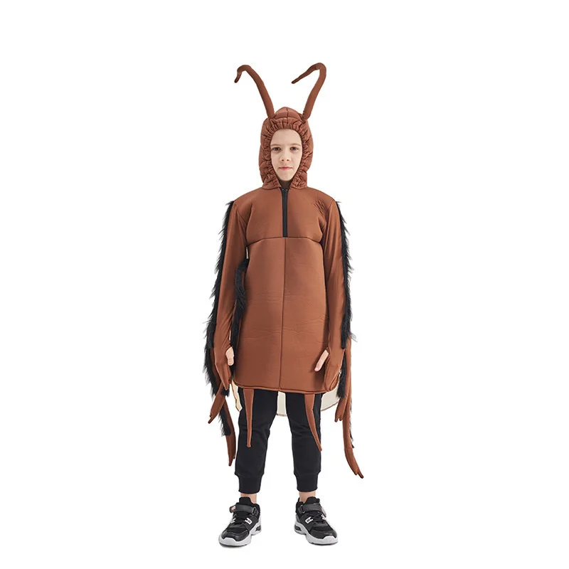 Animal Cockroach One-Piece Costume Tail Tooth Festival Party Props Performance Costume  Halloween Cosplay