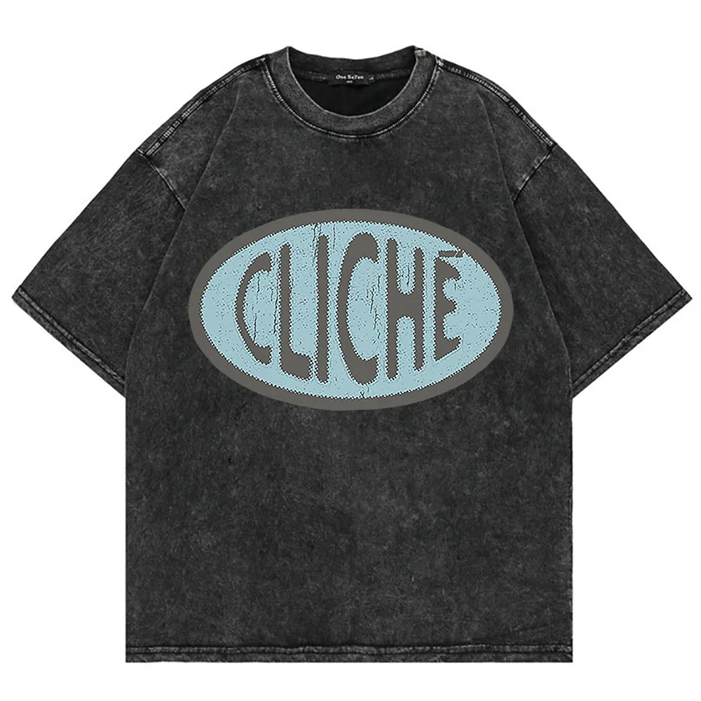 تي شيرت قطن 100% Mgk 2025 ألبوم جديد ملابس أمريكانا المفقودة موضة الرجال/النساء تي شيرت عتيق قطع علوية معدنية كبيرة الحجم #5