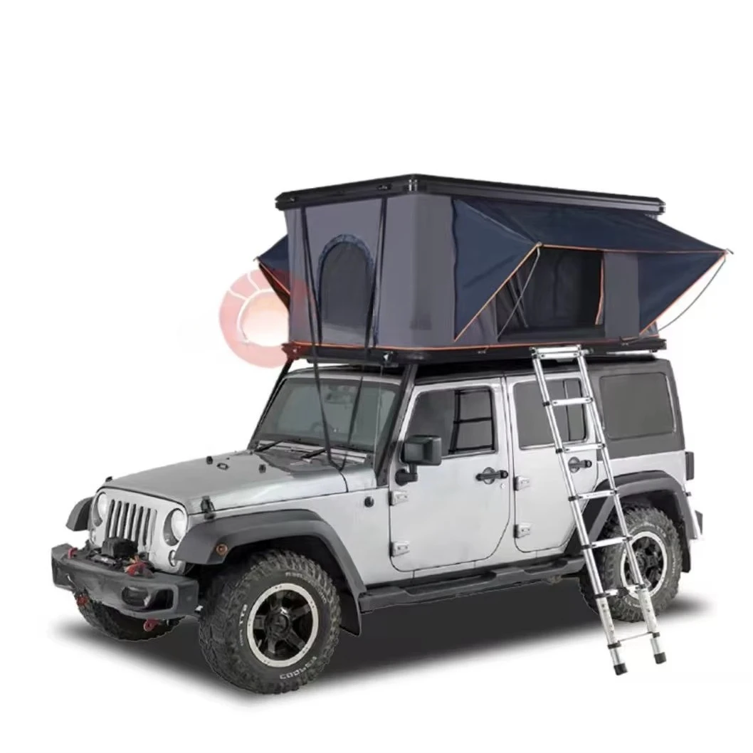 

New Outdoor Double Layer Four-season 3 Person Car Roof Tent with Quick Automatic Opening and Cotton Fabric for Camping