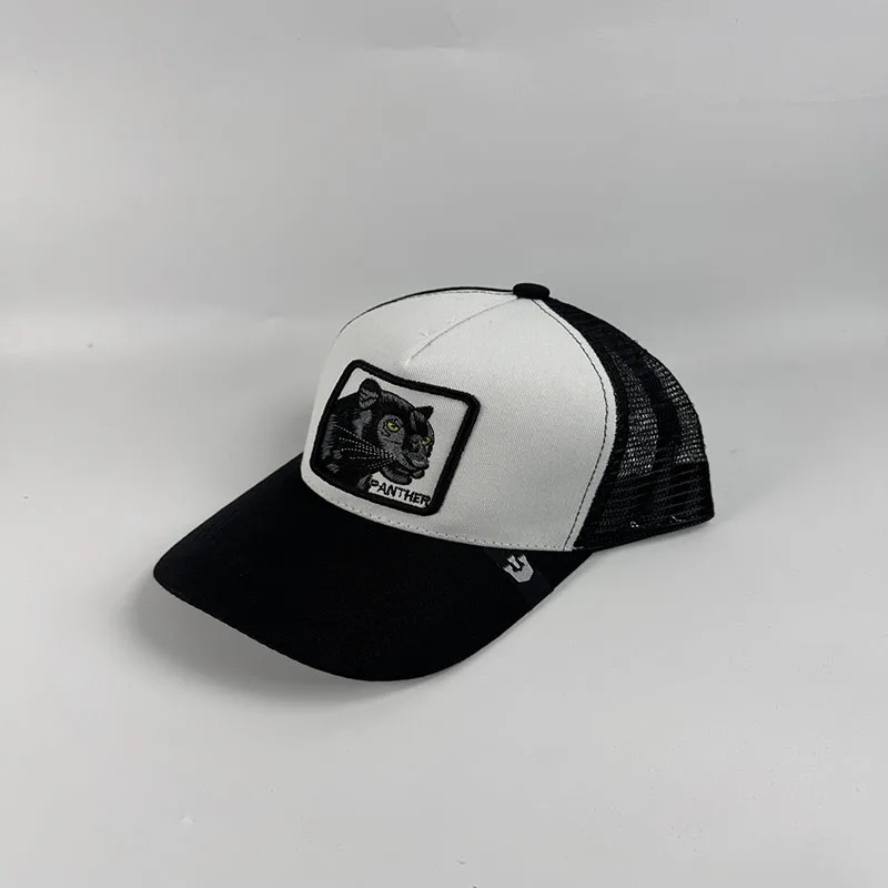 

Goorin Bros The Original Trucker The Black Panther Mens Winter Caps Soft Cap Baseball Cap Animals Black Hat Caps