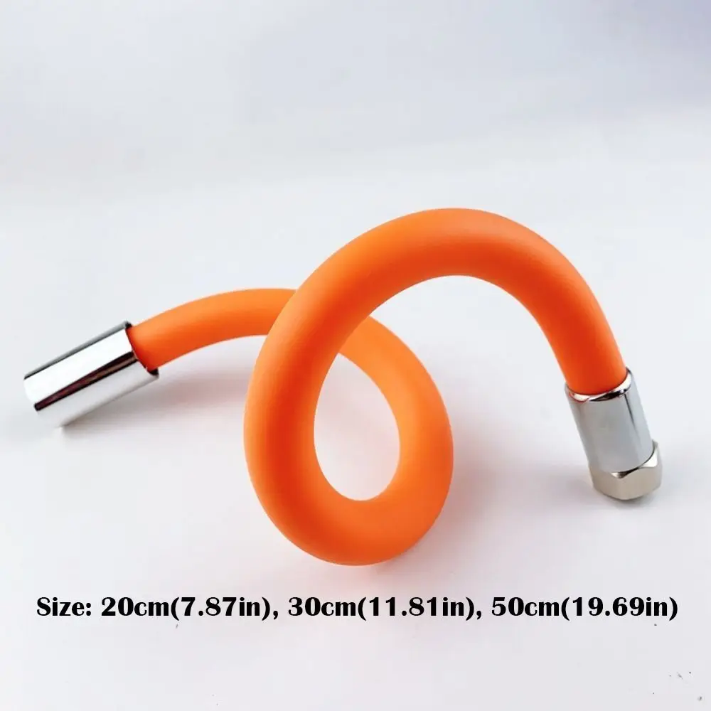 Water Tap Accessories Faucet Extender Pipe Wash Basin 360° Rotating Lengthening Tube Free Bending Rotatable Flexible Hose