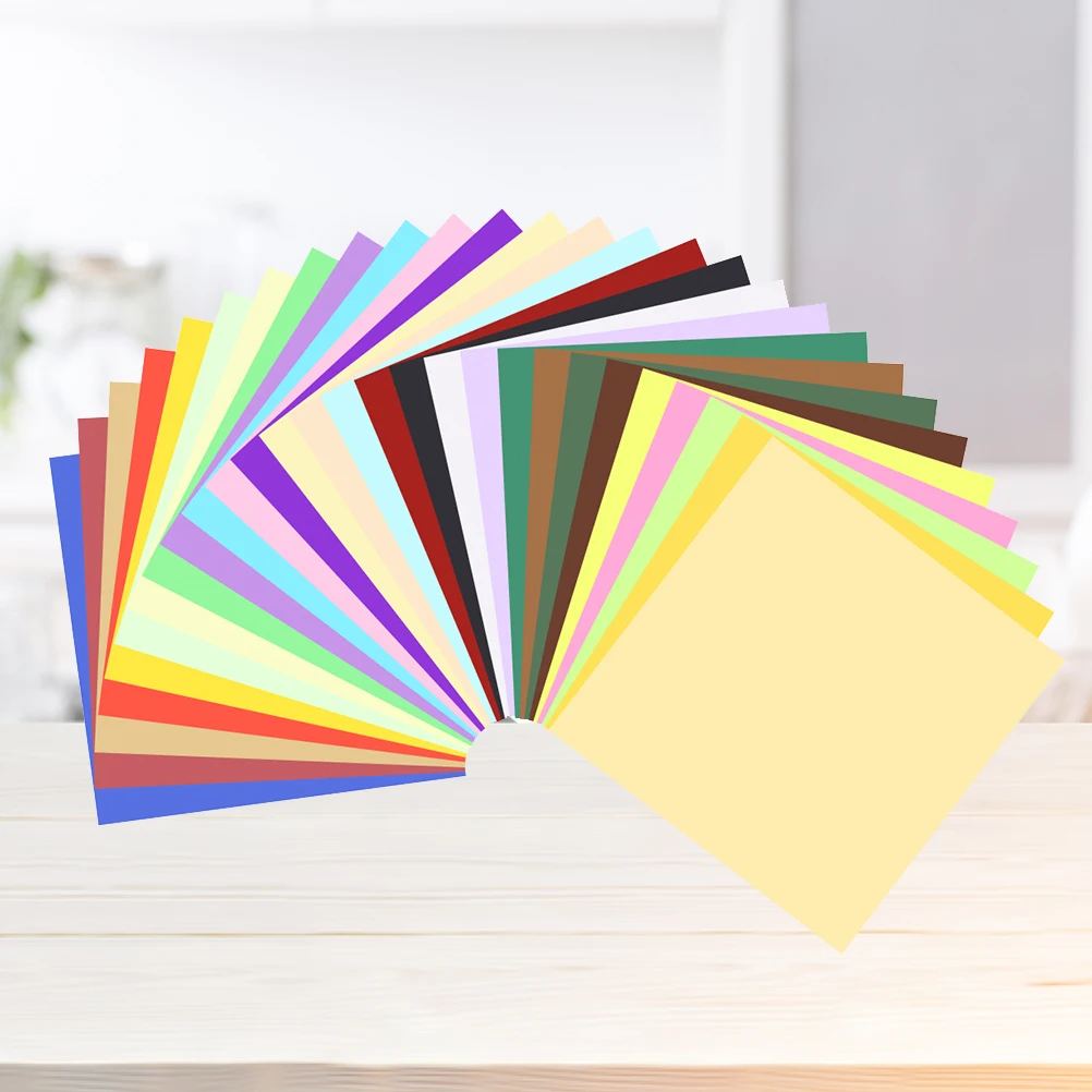 250 قطعة مجموعة ورق اوريغامي 50 ألوان نابضة بالحياة أوراق حرفية صديقة للبيئة لألعاب ذاتية الصنع أنشطة فنية تعليمية #5