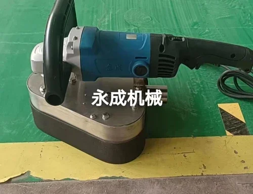 Handheld Three Head Dust-free Grinding Machine, Floor Grinding Machine, Concrete Floor Renovation Putty, No Dead Corners