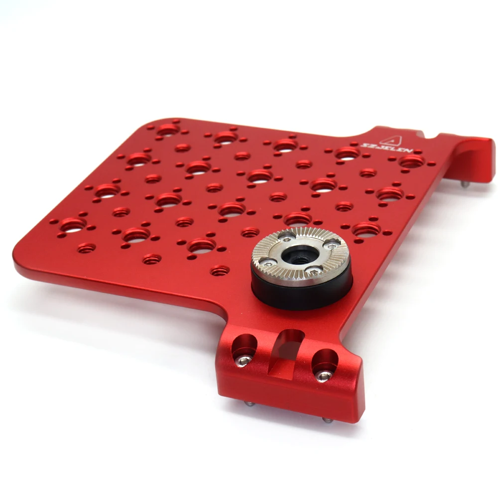 ARRI Alexa mini miniLF side 1/4 3/8 screw expansion board, fixed with M4 screws