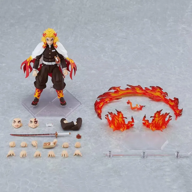 

13cm Demon And Slayer Figure Kimetsu No Yaiba Rengoku Kyoujurou 553 Tanjirou Kamado Nezuko Kamado Agatsuma Zenitsu Gift