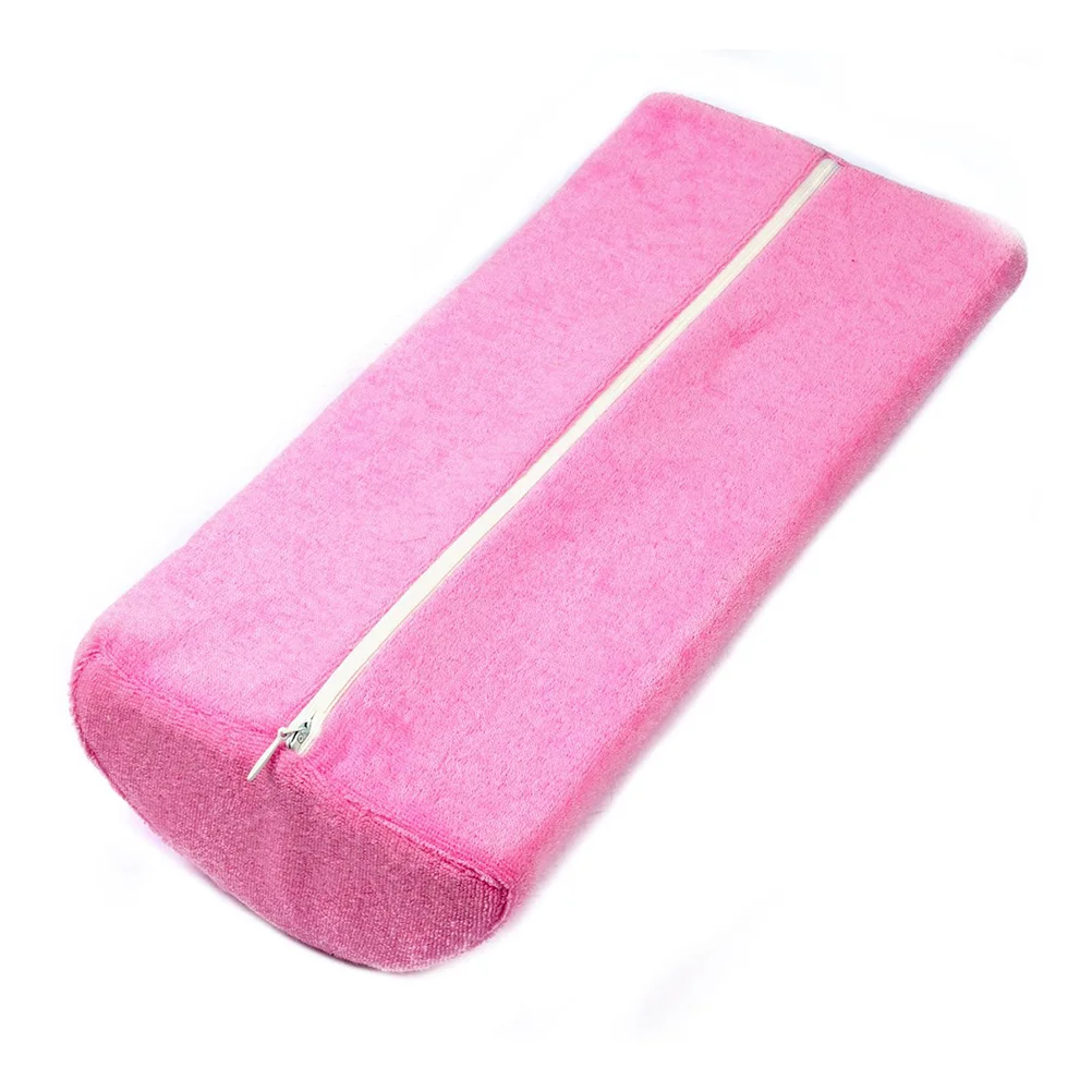 Nail Hand Holder Cushion Pillow Manicure Makeup Tools (Pink)