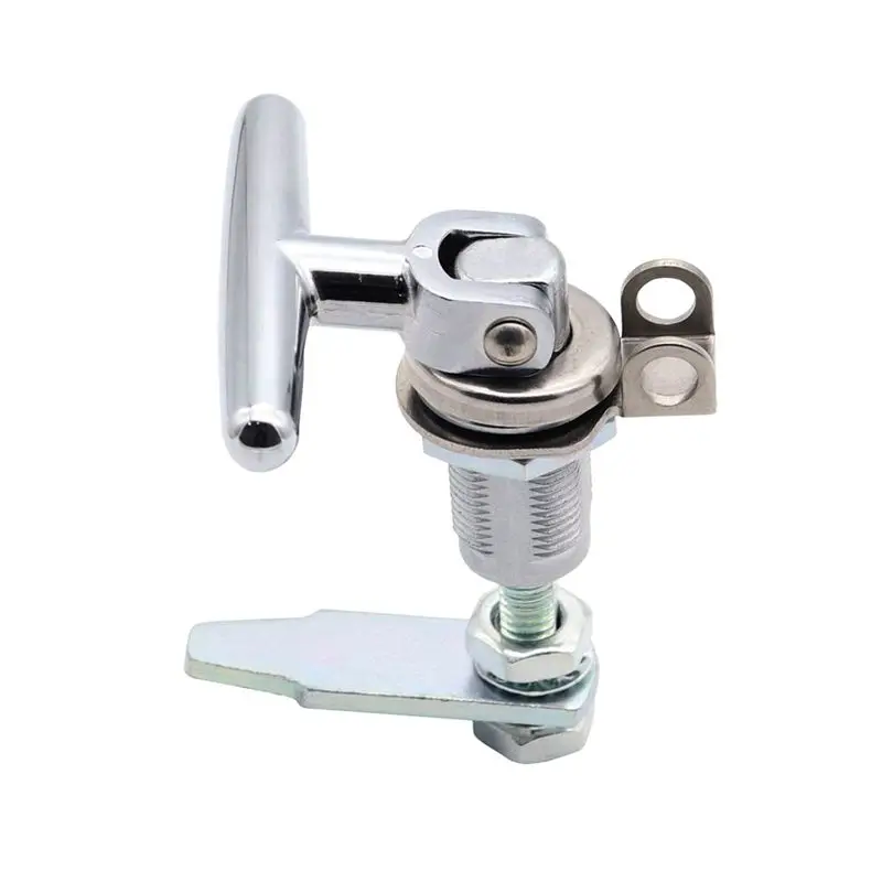 For RV Boat Door Lock T-Shaped Foldable Handle Adjustable Tension Door Lock RV Lock Accessories