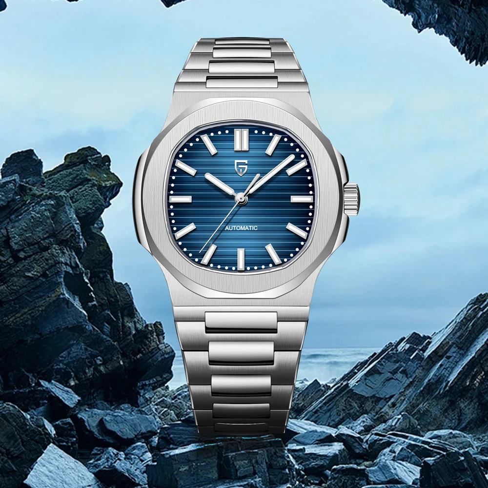 

2025 New PAGANI DESIGN Watches Men Retro Luxury Mechanical 40mm Men's Watch AR Sapphire Stainless Steel Luminous 100m Waterproof