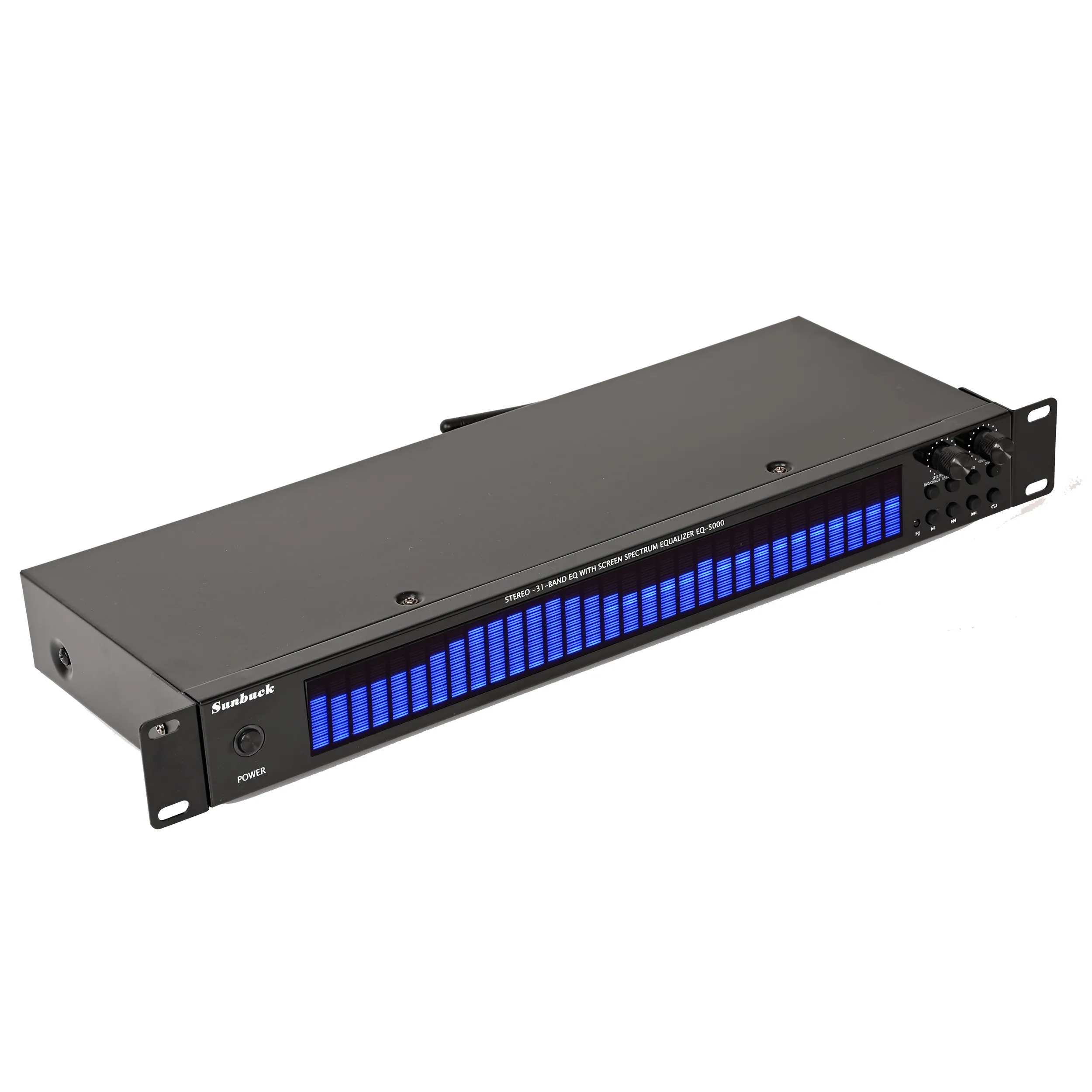 EQ5000 Profesjonalny Kompaktowy Kompresor EQ z Regulacją, Pamięć USB, Bluetooth 6.0, Wyświetlacz Spektrum, Wyjście Canon do Użytku Domowego — 2