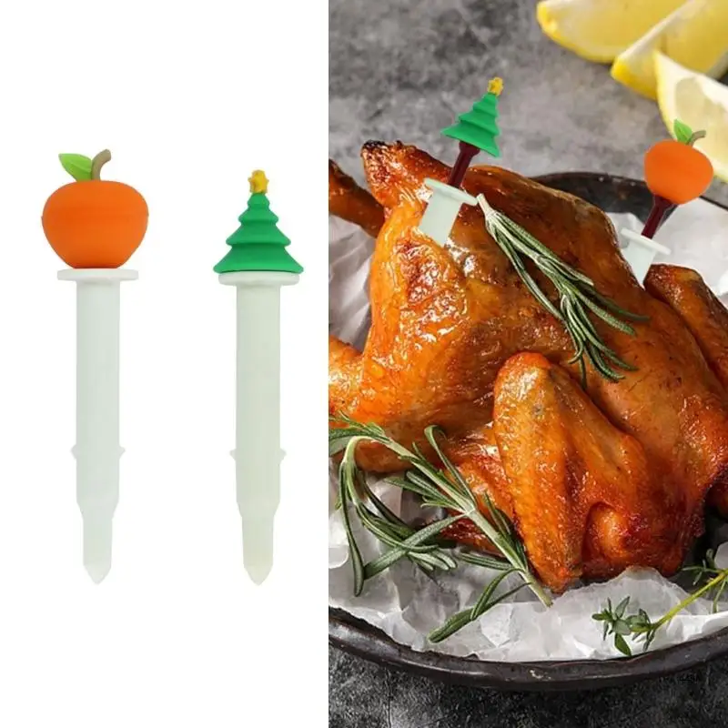 Turkey Temperature Meter High Temperature Resistant PopUp Cooking Thermometer for Oven Poultry Turkey Chicken Meat Beef