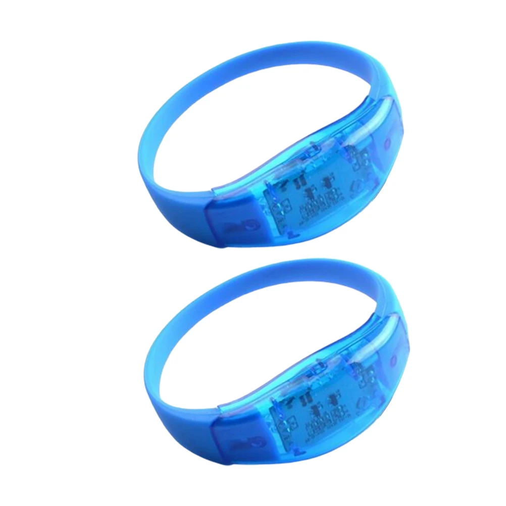 

2pcs Bracelets Luminous Wristbands for Festival Concert Christmas PartyDecoration Gifts Kids Adults