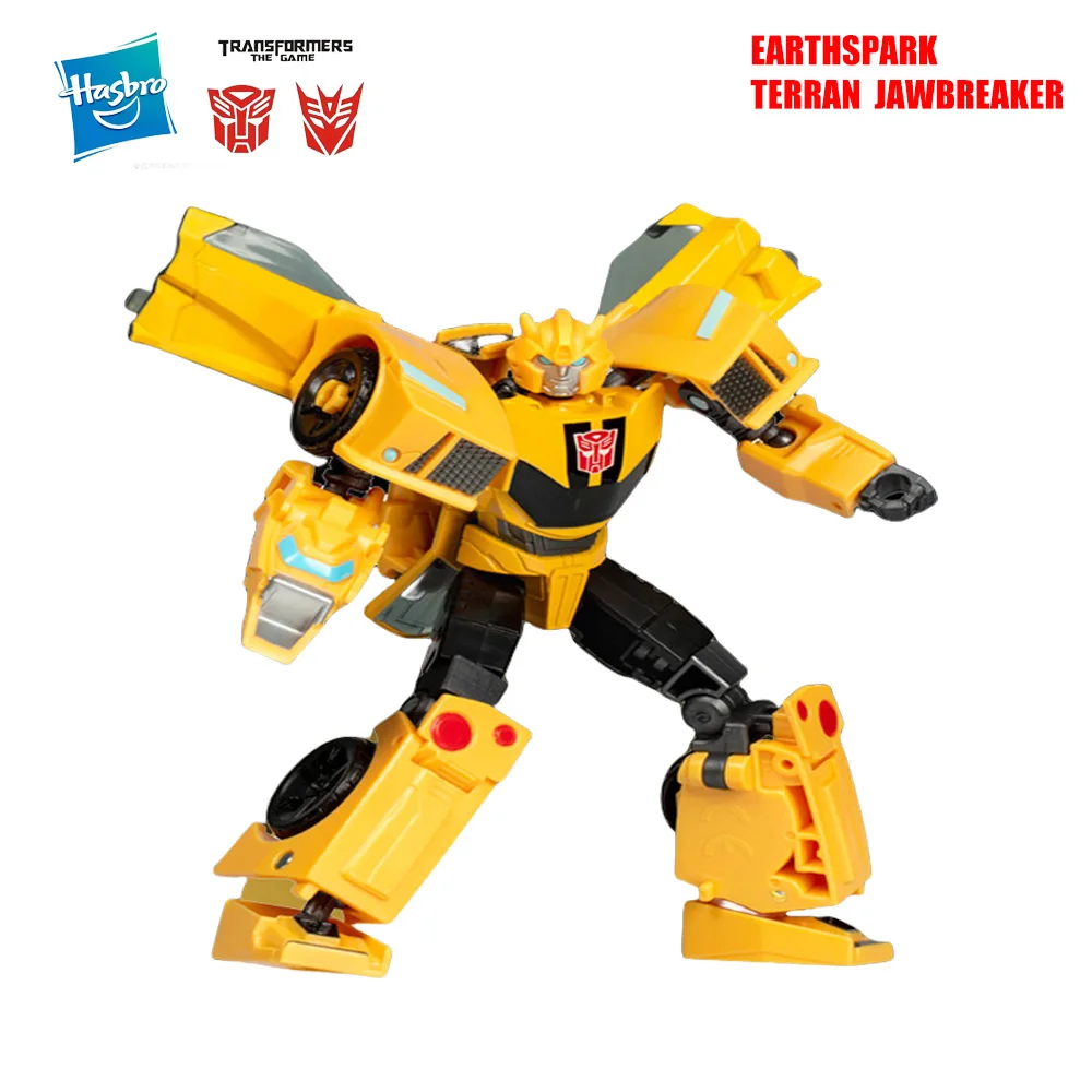 Hot Classic Hasbro Transformers Earth Spark Enhanced Hard Candy Cartoon Anime Mobile Model Handmade Children's Gift Collectibles