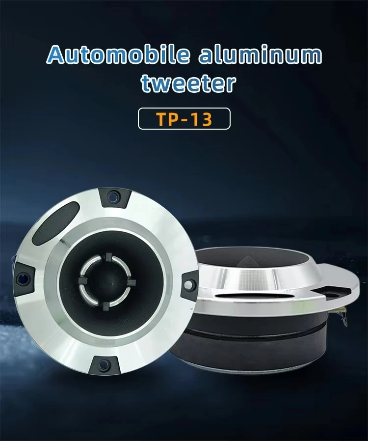 

High Sensitivity 4 Inch Car Audio Bullet Tweeter 150W 4 Ohm Aluminum Car Horn & Speaker