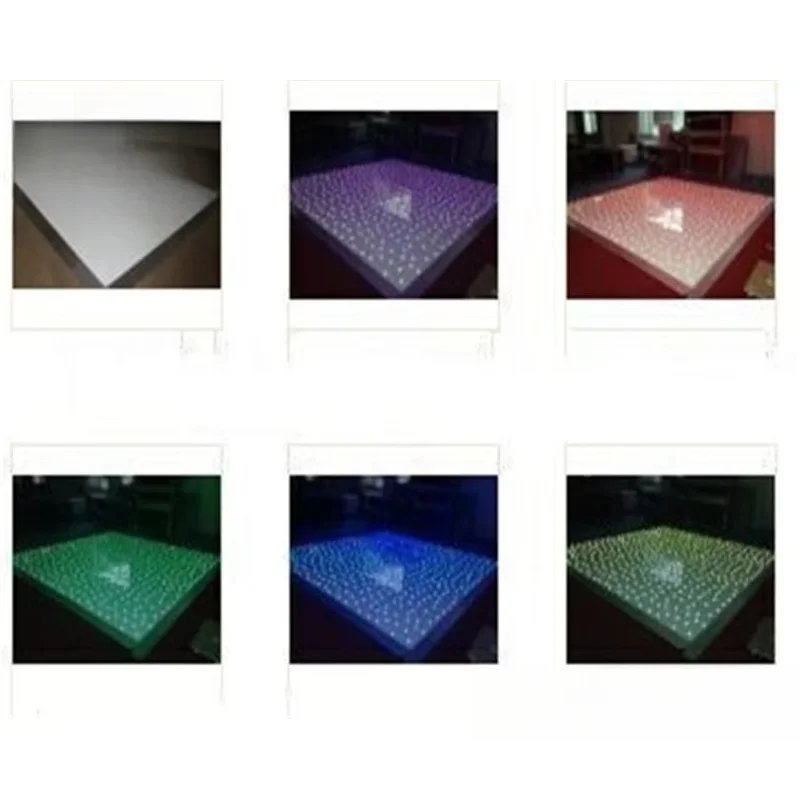 IP65-rated diode RGB dance floor wedding and party interactive flashing stage effect with DMX512 control mode