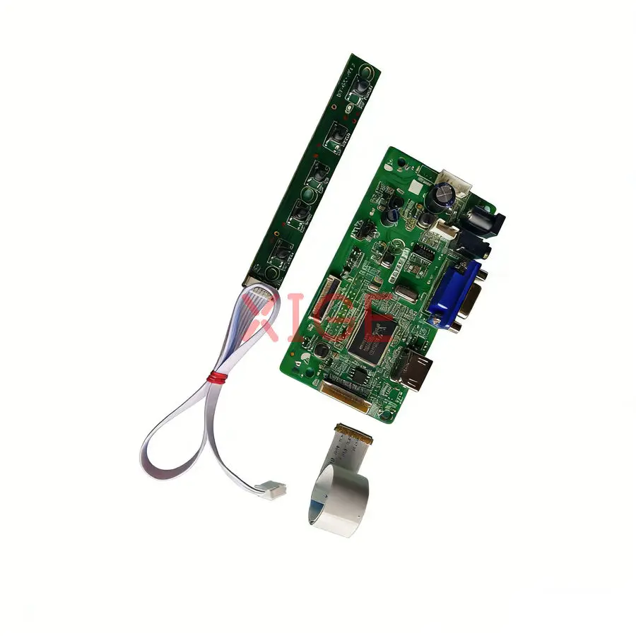 

Плата контроллера привода экрана подходит для PT156WHM LP156WHA LP156WHB NT156WHM EDP 30-контактный HDMI + VGA 1366x768 ноутбуков Монитор 1366*768 Комплект