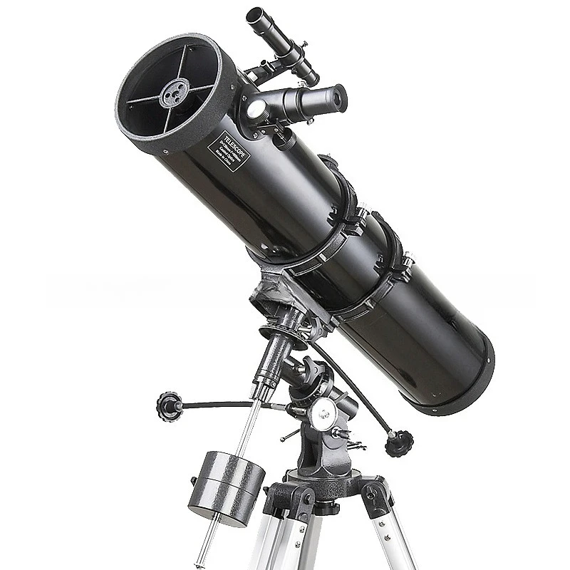 Astronomical telescope aluminum tripod 130EQ adult high definition night vision deep space stargazing
