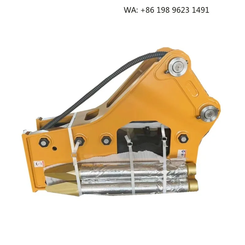 Heavy Duty Side Hydraulic Rock Breaker High Hardness Quarry Demolition Accessory Large Excavator Building Construction Equipment