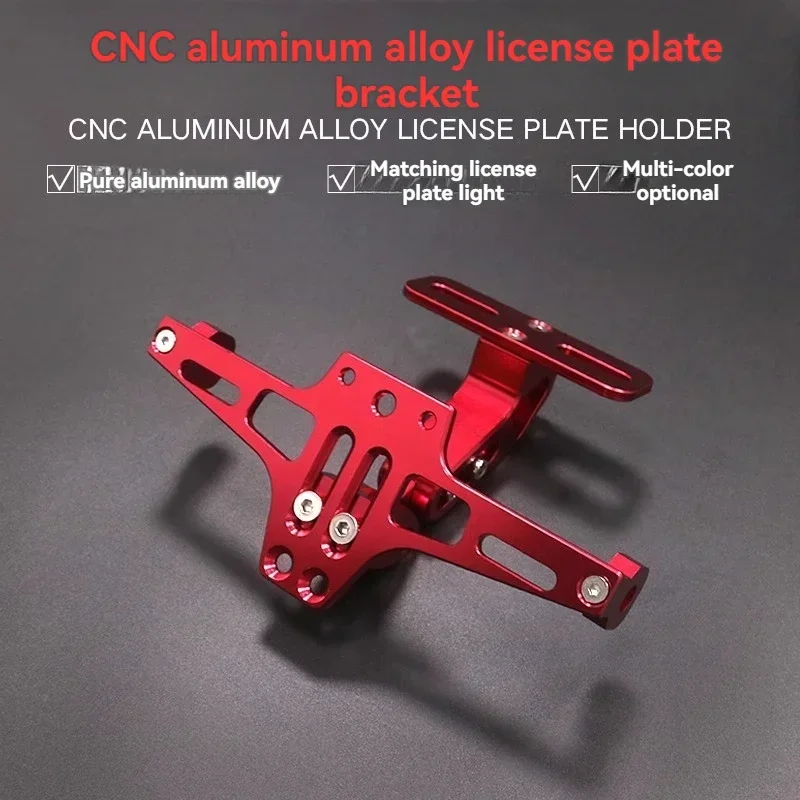 

Upgrade Electric Scooter General Purpose Calf Monkey Modified Rear License Plate Bracket Foldable Tail Plate Fixed